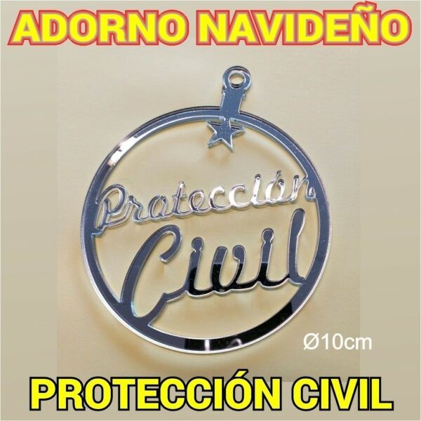 ADORNO NAVIDEÑO - PROTECCION CIVIL