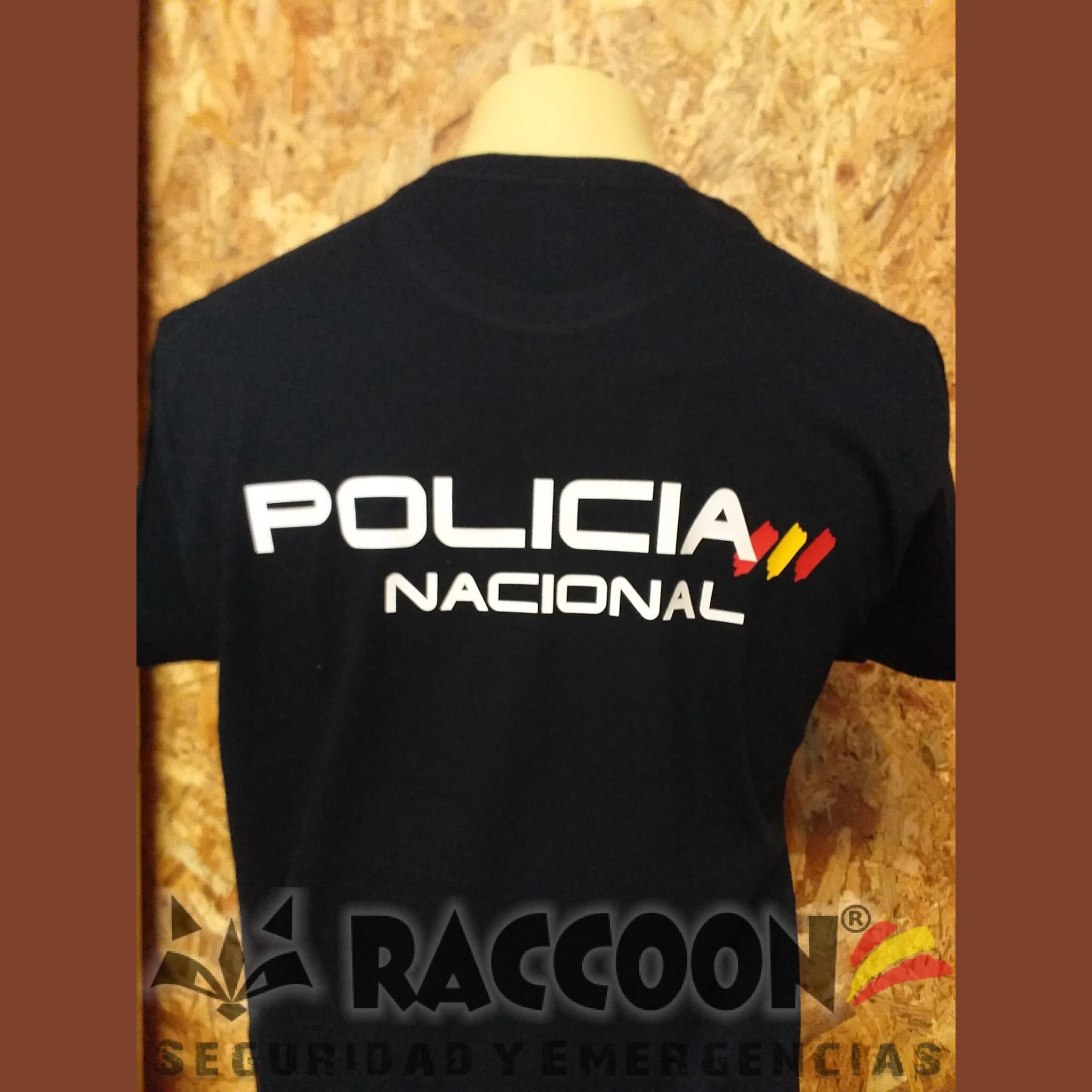 CAMISETA POLICIA NACIONAL INFANTIL – RACCOON GRX – Material de Seguridad y  Emergencias