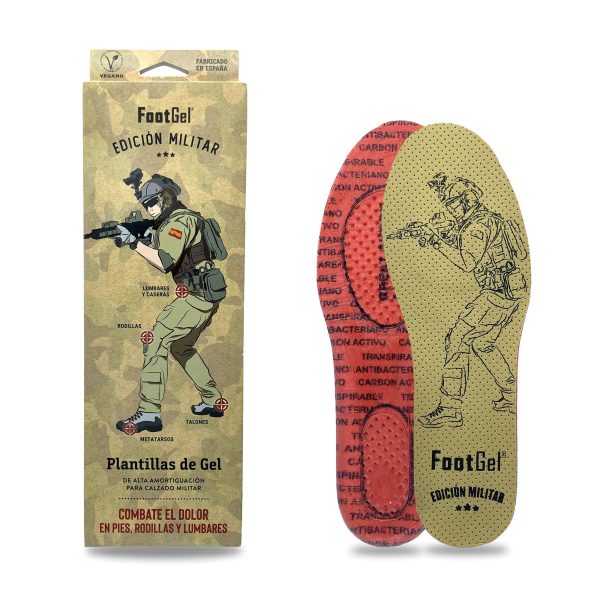 Plantilla De Gel. Especial Cuerpos de Seguridad. FootGel