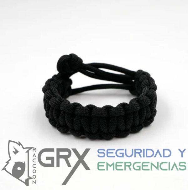 Pulsera Paracord negra