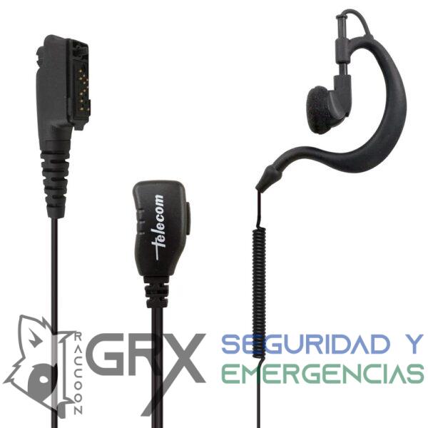 Micro Auricular Profesional para Tetrapol TPH900 Telecom - Imagen 8